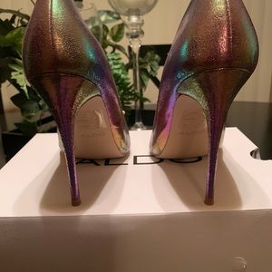 Aldo Stessy rainbow metallic pumps!❤️New!!!!!